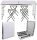 Tisch für Garten und Terrasse - GardenLine Touristentisch 60 x 120 x 70 cm weiß
