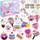  Diamant-Stickerei für Kinder, Mosaik-Diamant-Set, kreatives Zubehör