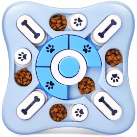    Zwierzopasja Leckerli-Spielzeug für Hunde Zwierzopasja Puzzle für Hunde Zwierzopasja Pongo blau