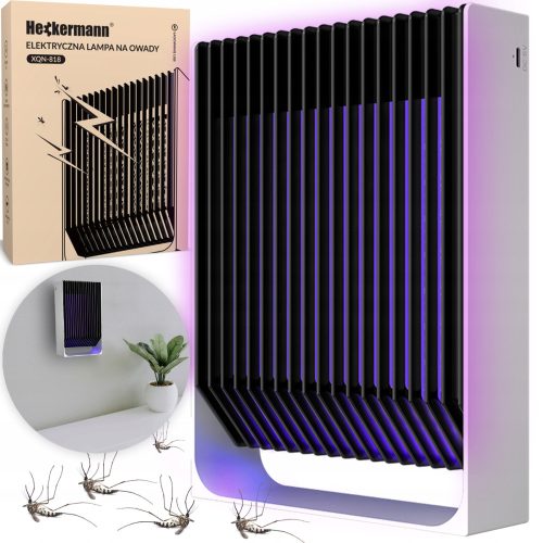  Lampe gegen Mücken, Motten, Ameisen, Fliegen, Wespen, Spinnen Heckermann