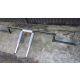  Hals leicht gebrochen, glatte Kniebeugestange 200 cm / 28 mm