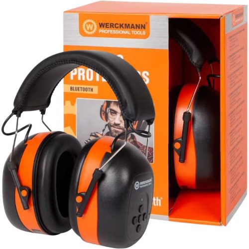 Werckmann Anti-Lärm-Kopfhörer Bluetooth-Gehörschützer mit integriertem Mikrofon