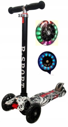  H2 Black Balance Scooter R-Sport Leuchtend