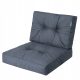  Kissen für Gartenmöbel Technorattan Sessel 59x59