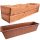 Töpfe und Pflanzgefäße für den Außenbereich und den Garten Prosperplast Blumentopf 64 cm x 64 x 17 cm Terrakottaholz