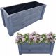 Töpfe und Pflanzgefäße für den Außenbereich und den Garten Blumentopf DAISY 80 cm x 30 x 32 cm, Holztöne in Braun und Beige
