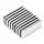25x10x2 STARKE NEODYM-MAGNET-MAGNETE 10 Stk.