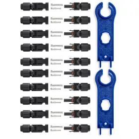   10 PAARE PHOTOVOLTAIK-ANSCHLUSS MC4-ANSCHLUSS SOLARPANEL IP67 14AWG-10AWG