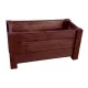  Blumentopf 60x30, Holzgarten, 60 cm x 30 x 30 cm, Palisanderholz