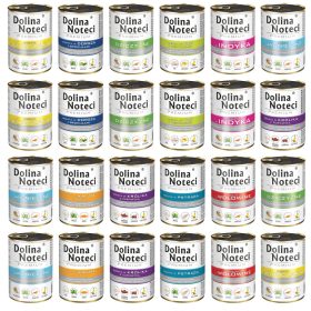  DOLINA NOTECI Premium Hundefutter GESCHMACKSMIX 30 x 400 g