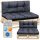  Amazinggirl Kissen 120 x 40 x 12 schwarz