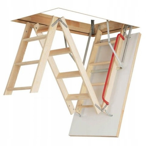 HATCH Dachbodentreppe 70x120 Fuß + FAKRO-Streifen
