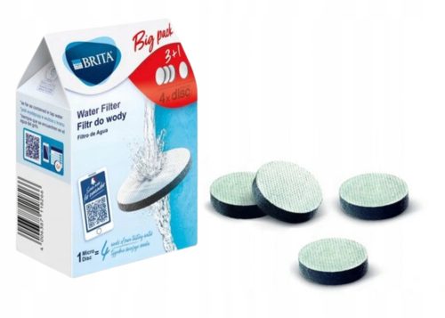  Filtereinsatz für Brita Fill&Go / Active Vitalflasche, 4 Stk.