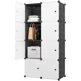  MODULARER GARDEROBENSCHRANK REGAL Möbel Kleiderschrank