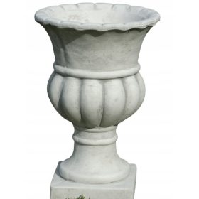  Runder Blumentopf aus Betonfigur für den Garten