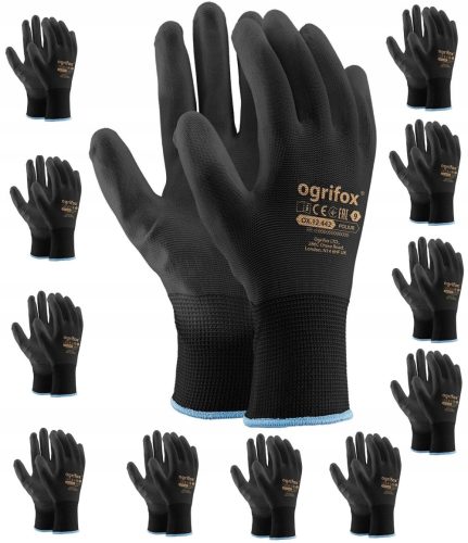 Ogrifox OX-POLIUR BB Handschuhe Größe 10 - XL 1 Paar