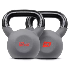 Kettlebelle Hop-Sport 12 kg grau