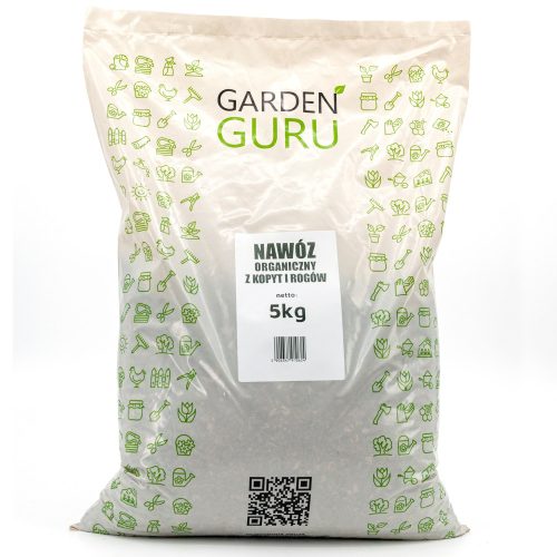 Organischer, natürlicher Dünger Gardenguru Granulat 5 kg