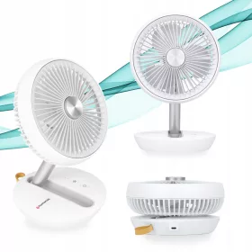  Humanas CoolAir F01 Tischventilator, weiß