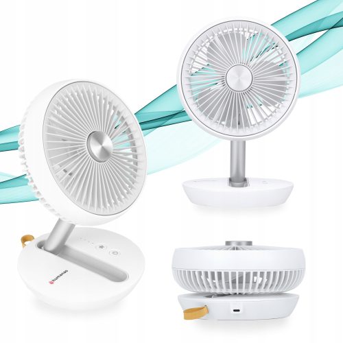  Humanas CoolAir F01 Tischventilator, weiß