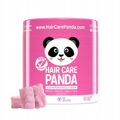 Noble Health Hair Care Panda - Vegane Haarpflege-Gummis, 300g