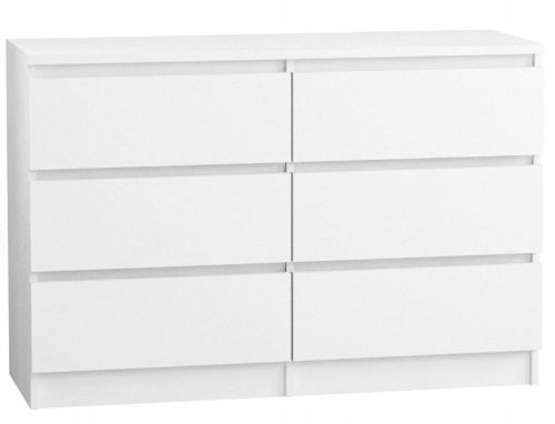  Caringtonstel Kommode Kommoden 120 x 40 x 75cm mattweiß