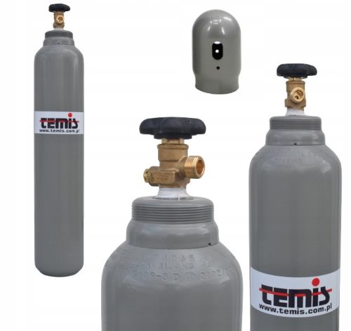 CO2-DIOXID-ZYLINDER 8L SIPHON LEBENSMITTELROHR SODA