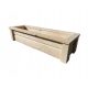  Binkowski Blumentopf 100 cm x 30 x 23 cm transparentes Holz
