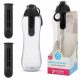  DAFI Wasserfilterflasche 0,7L + 2 FILTER