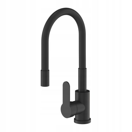 Granitan FLEX II Stand-Küchenarmatur, schwarz