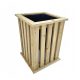  Wellton Blumentopf 32,5 cm x 32,5 x 45 cm Holz