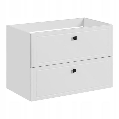  Havana weißer Waschbeckenunterschrank, 80 cm