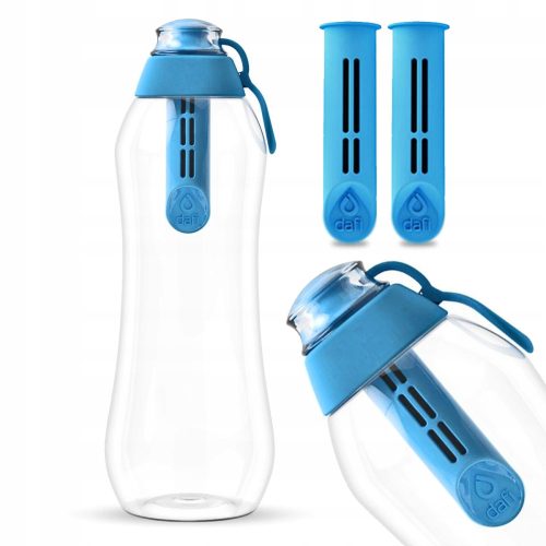  WASSERFILTERFLASCHE Dafi 0,7 + 2 FILTERKARTUSCHEN
