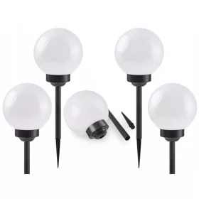  Einbau-Solarleuchte LED Plus schwarz 47 cm 4 Stk.