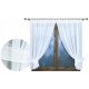  FERTIGVORHANG SABLE FRENCH VOILE WEISS 300x160