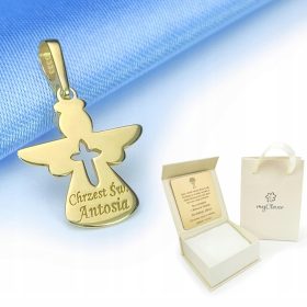  Goldmedaillon für einen Jungen, GESCHENK TAUFE KOMMUNION