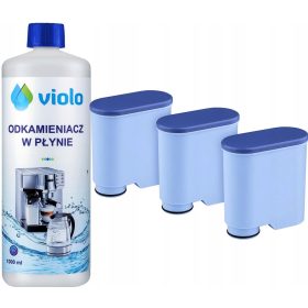  Filter für SAECO PHILIPS 3 Stk. ENTKALKUNG 1000 ml