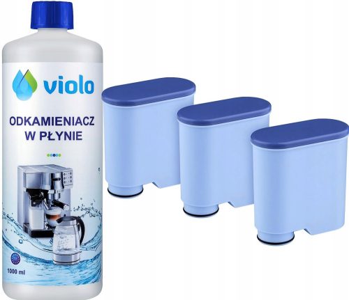  Filter für SAECO PHILIPS 3 Stk. ENTKALKUNG 1000 ml
