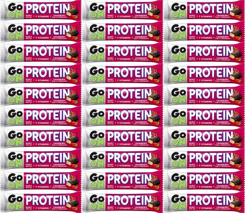 Veganer Proteinriegel mit Cranberry - 50g - 60er Pack