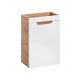  Comad Aruba 826 Waschbeckenunterschrank 40x22x60 cm weiß / goldfarbene Craft-Eiche
