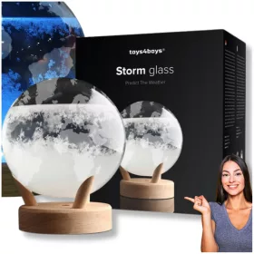    Wetterstation Lampe Globe Fitzroy Chemical Barometer 7 Farben LED GESCHENK