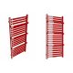 MC 748 W Wasserbadheizkörper 630 x 1550 mm rot