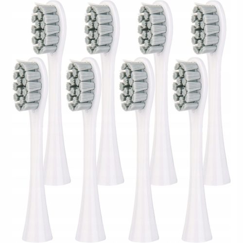 Nistal-Spitzen für Oclean-Zahnbürsten, weiß und grau, 8 Stk.