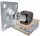 Verstellbares Scharnier mit Platte PSG 61.018 80 x 80 mm