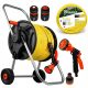  GARTENSCHLAUCH AUF WAGEN, TROMMEL, REIPLER 1/2 - 50m