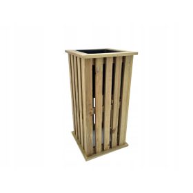  Wellton Blumentopf 32,5 cm x 32,5 x 65 cm Holz