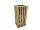  Wellton Blumentopf 32,5 cm x 32,5 x 65 cm Holz