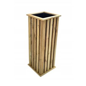  Wellton Blumentopf 32,5 cm x 32,5 x 85 cm Holz
