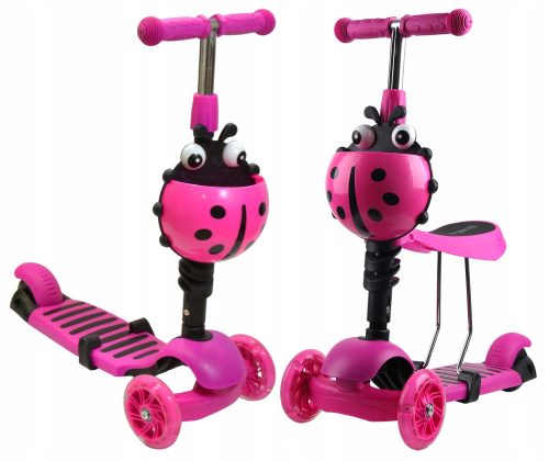  Dreirädriger Roller Enero 1017655 rosa und schwarz