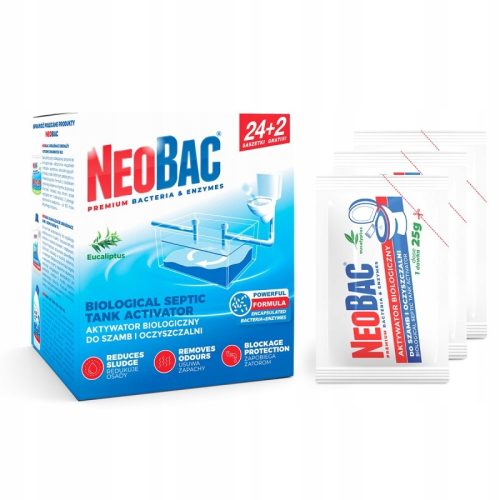  NeoBac-Pulver für Klärgruben 0,6 kg